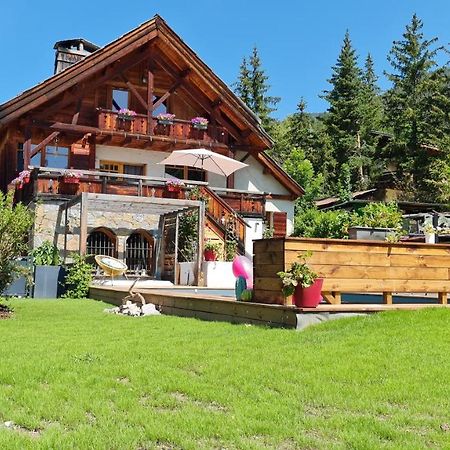 Chalet Serre Cambeou Piscine&Spa Saint-Chaffrey Zewnętrze zdjęcie