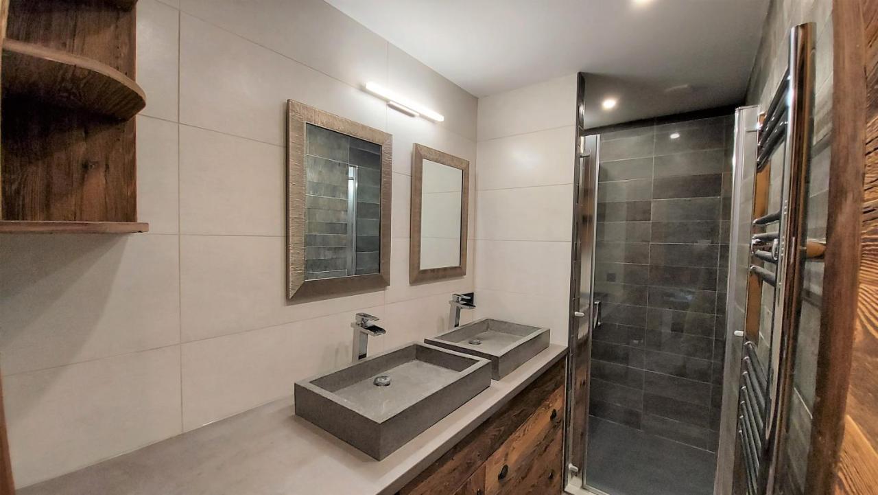 Chalet Serre Cambeou Piscine&Spa Saint-Chaffrey Zewnętrze zdjęcie